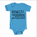 Because I Am The Future Of Agriculture Black Ink - Infant/Toddler/Youth