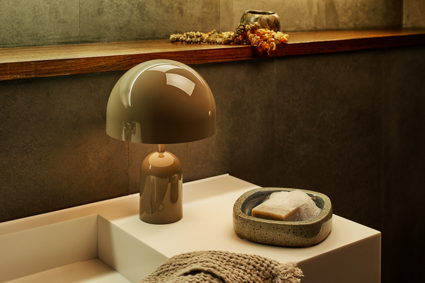 Bell Portable LED Light - Mushroom