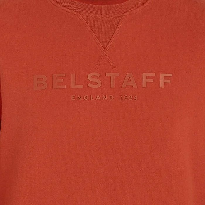 Belstaff - 1924 Sweatshirt in Red Ochre - Nigel Clare