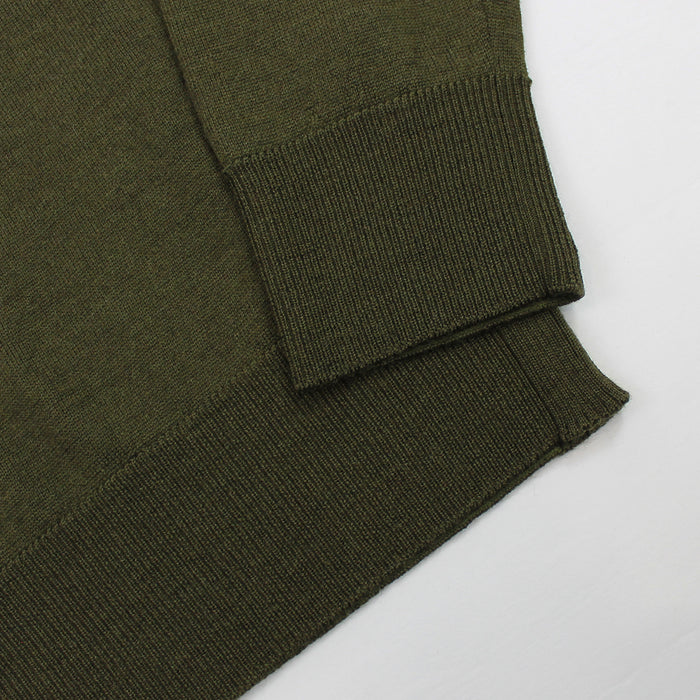 Belstaff - Kilmington Quarter Zip in Salvia Green - Nigel Clare