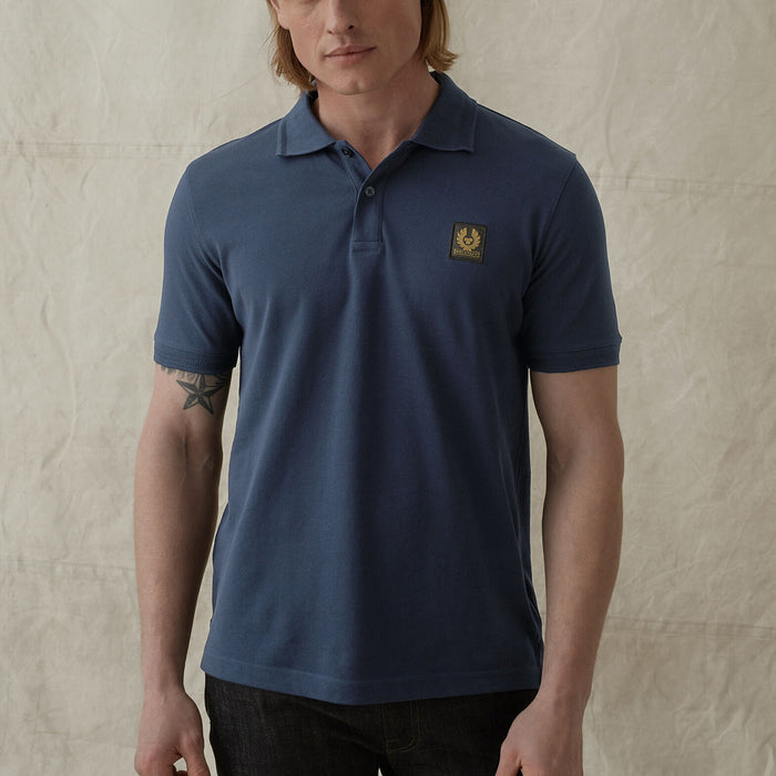 Belstaff - SS Polo Shirt in Dark Ink - Nigel Clare