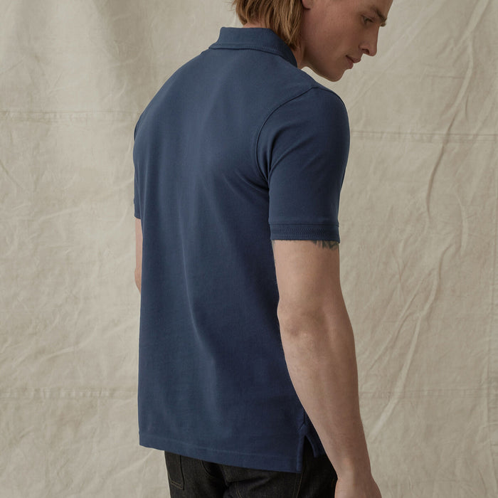 Belstaff - SS Polo Shirt in Dark Ink - Nigel Clare