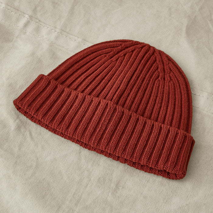 Belstaff - Watch Patch Hat in Biking Red - Nigel Clare