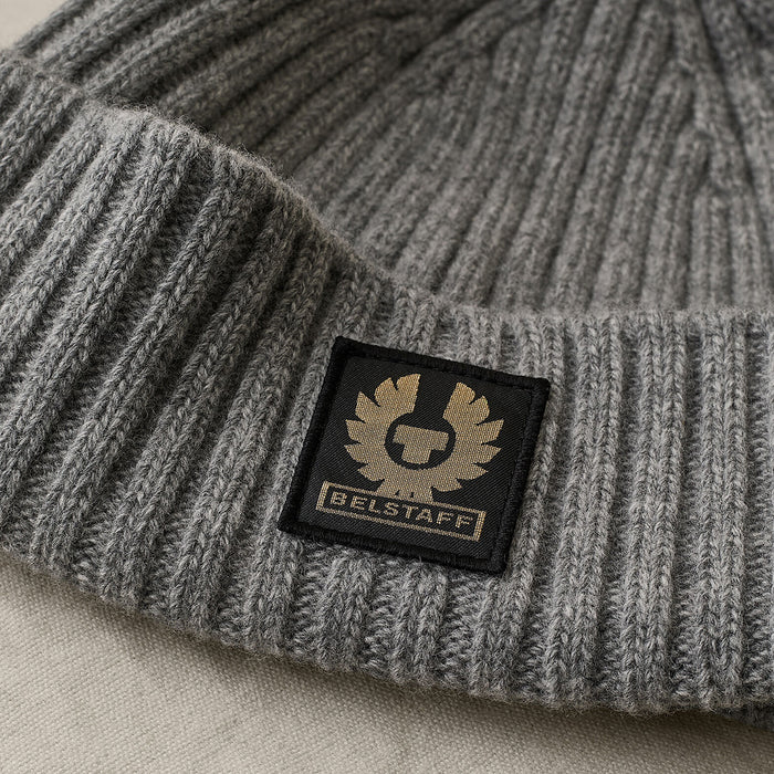 Belstaff - Watch Patch Hat in Grey Melange - Nigel Clare