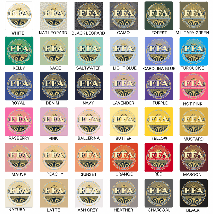 Big FFA Cultivating– Infant/Toddler/Youth