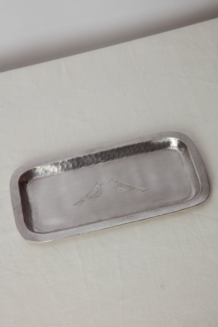 Bird Chiseled Tray - Orient 499