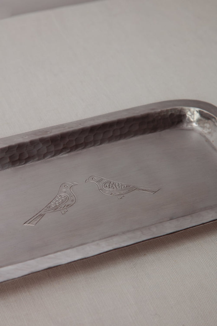 Bird Chiseled Tray - Orient 499