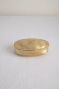 Bird Engraved Oval Box