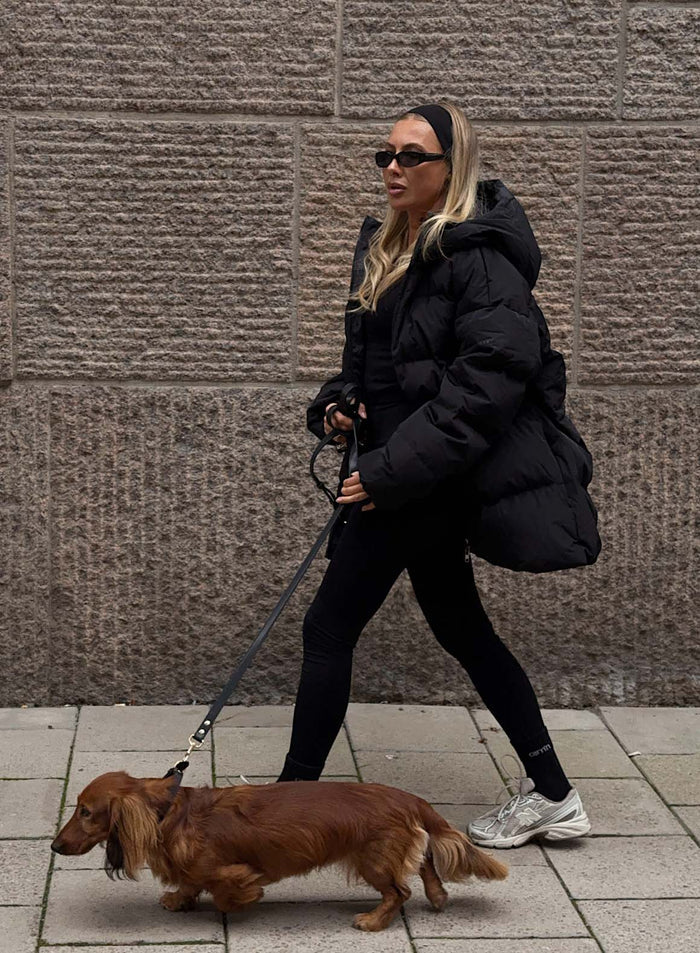 Black Moment Puffer Jacket