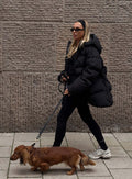 Black Moment Puffer Jacket