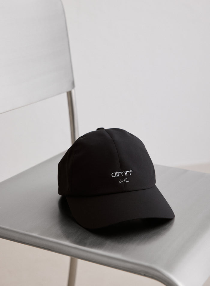 Black Running Cap