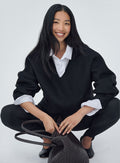 Black Wool Sweatshirt