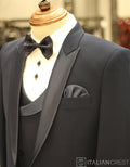 Blue 3-Piece Tuxedo Suit