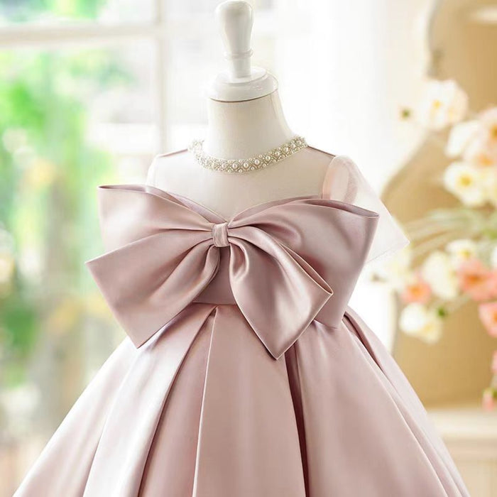 Blue Girl Dress Birthday Party Holiday Princess Gown J756