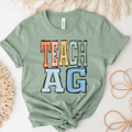 Boho Teach Ag- Bella Canvas T-Shirt