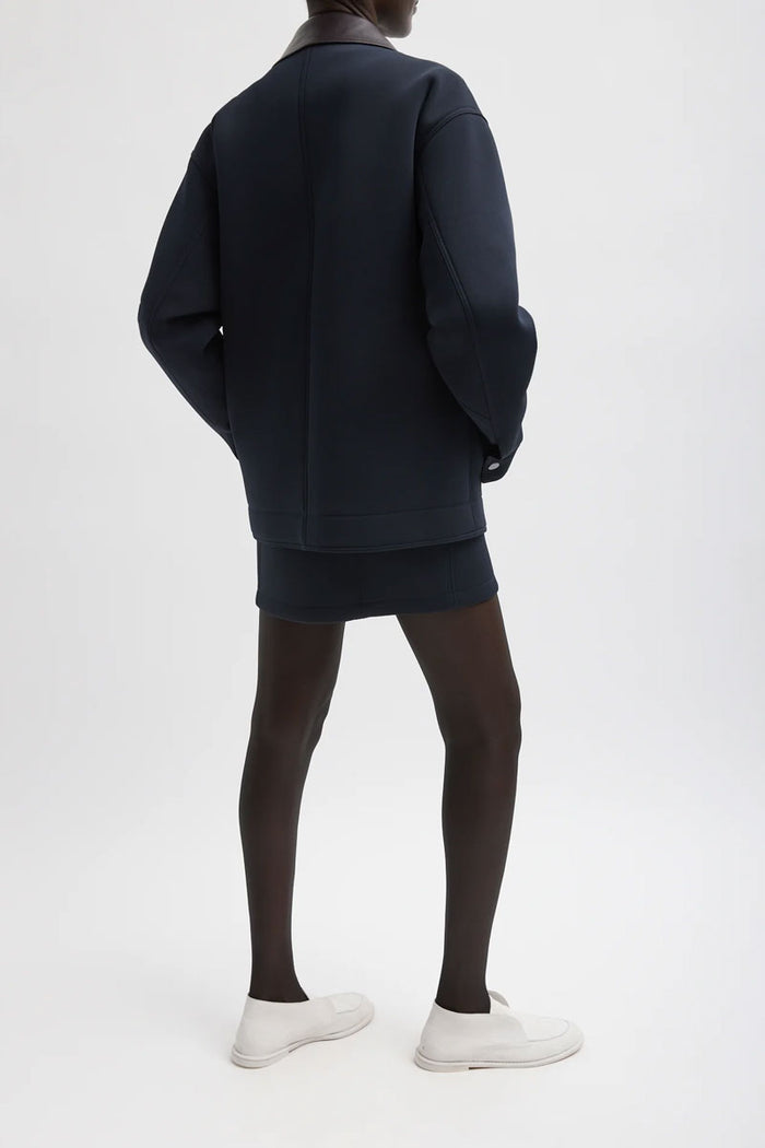 Bonded Twill Unisex Workmens Jacket - Navy