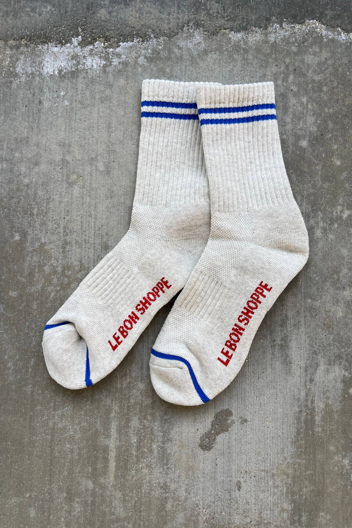 Boyfriend Socks - Cardinal