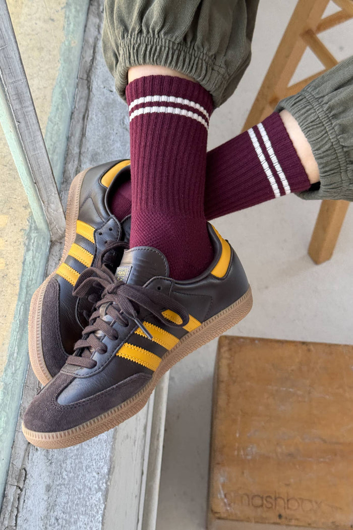 Boyfriend Socks - Cardinal