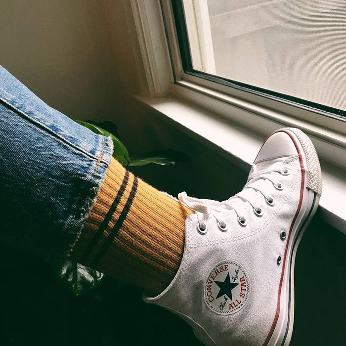 Boyfriend Socks - Wood