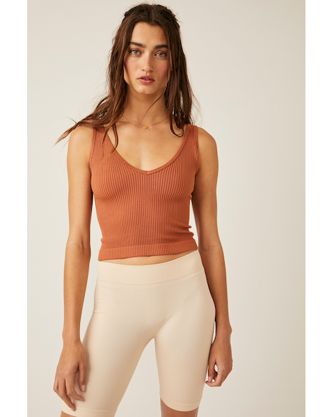 Woman in Caldera brami ribbed tank