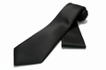 Brand Q Skinny 2.75” Microfiber Tie Necktie & Pocket Square Solid