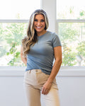 NEW! Brenley Ribbed Knit Top - Pebble Wishlist