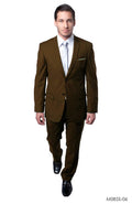 Brown Suit For Men Formal Suits For All Ocassions M085S-06 - Giorgio's Menswear