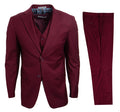 Burgundy Stacy Adams Men's Suit - Giorgio's Menswear