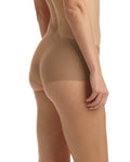 Woman wearing a toffee-colored Commando Butter Hipster