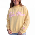 Butter Sweatshirt Light Pink Script