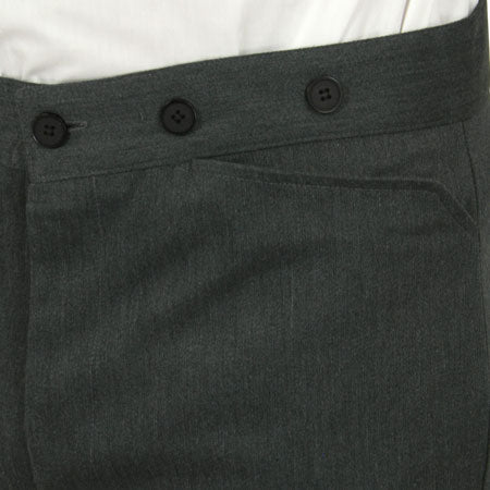 Callahan Dress Trousers - Charcoal