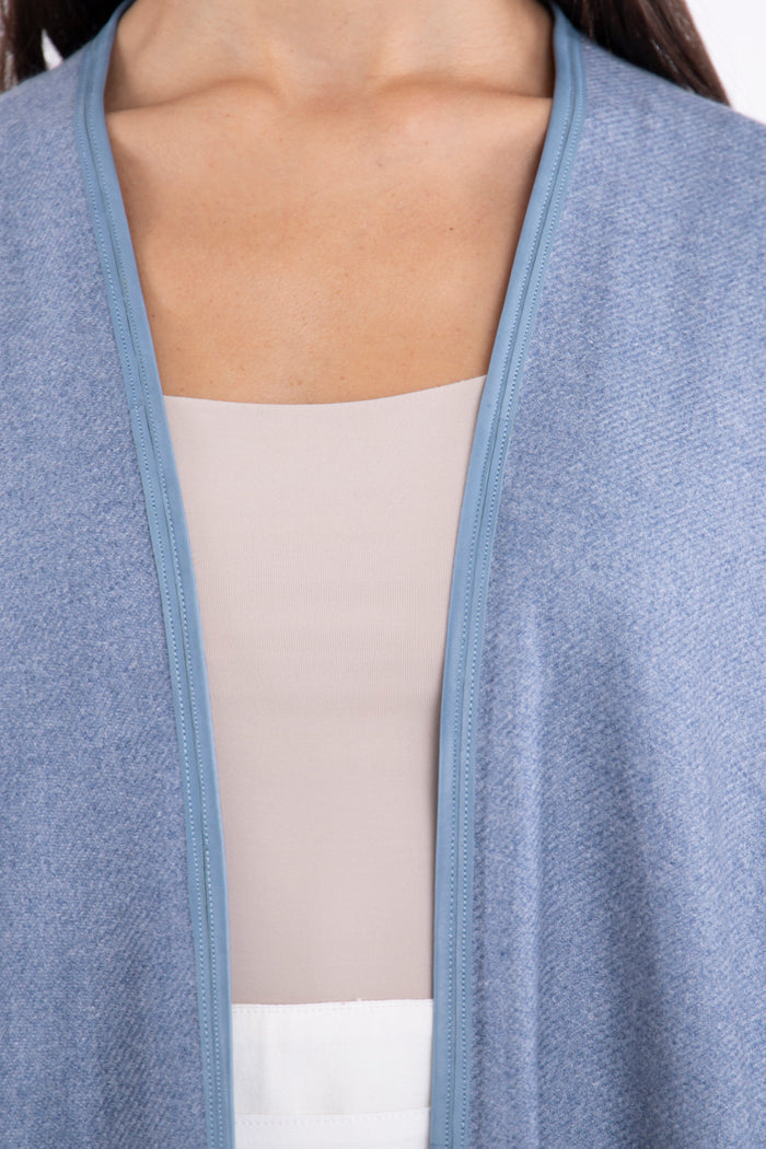 Cashmere Light Blue Abaya