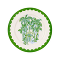 Ceramic Salad Plate Set of 4 Endless Summer Motif