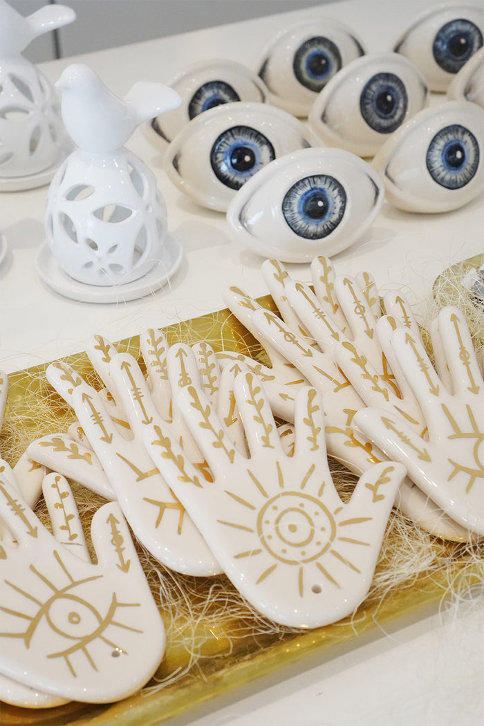 Ceramic Sun Hand