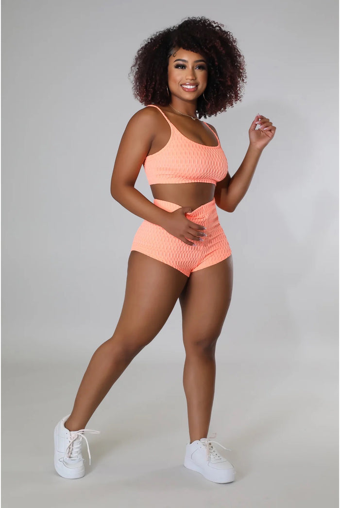 Certified Hottie - Stretchy Two Piece Lounge Short Set