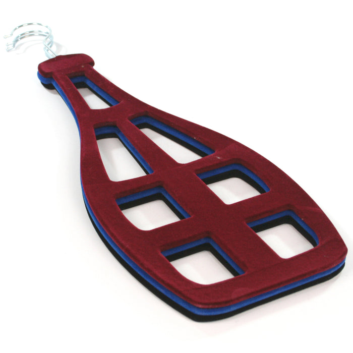 champagne bottle scarf hanger