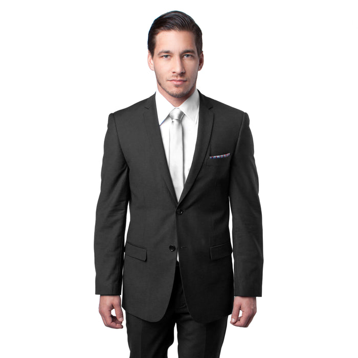 Charcoal Suit For Men Formal Suits For All Ocassions M085S-03 - Giorgio's Menswear