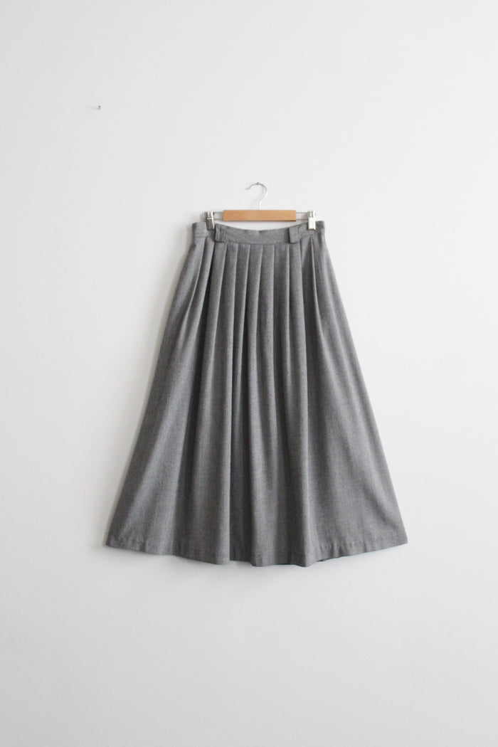 checkmate midi skirt