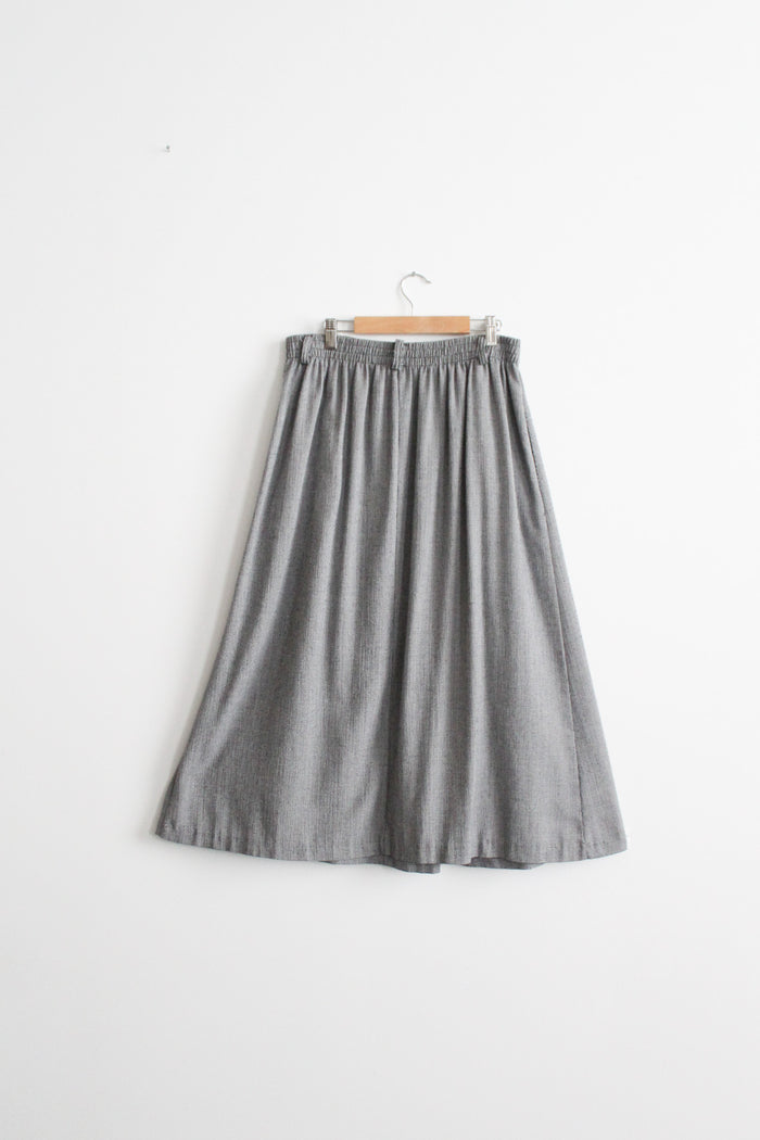 checkmate midi skirt