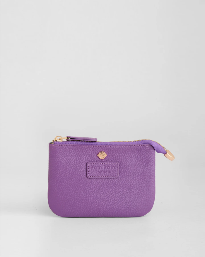 Chelsea Coin Purse Elizabeth Line Purple