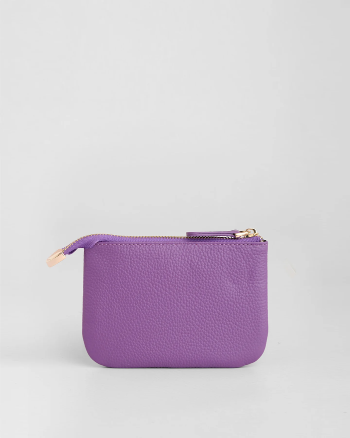 Chelsea Coin Purse Elizabeth Line Purple