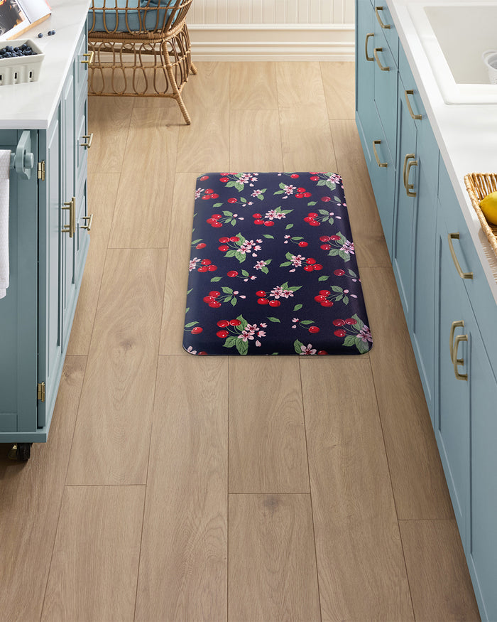 Cherry Blossom Kitchen Mat