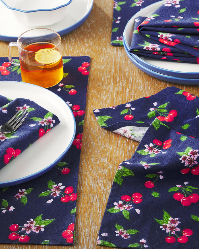 Cherry Blossom Napkin Set