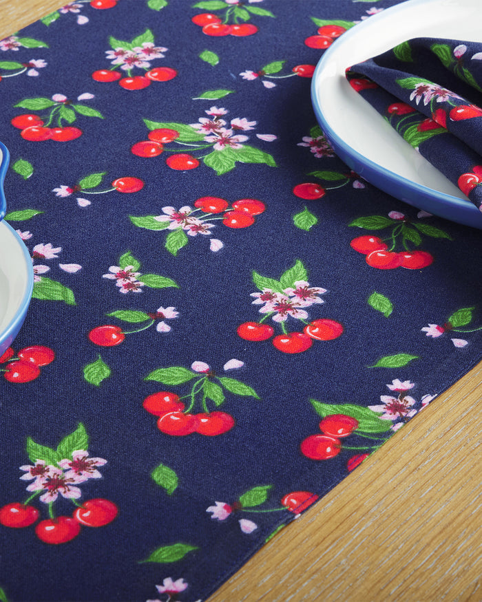 Cherry Blossom Reversible Table Runner