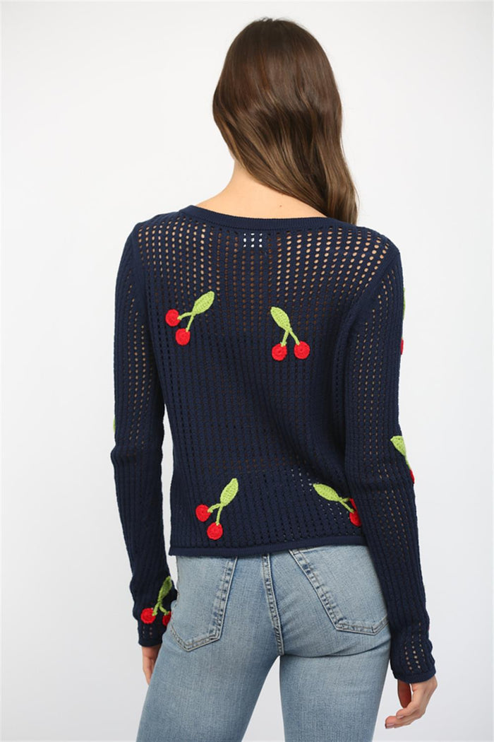 Cherry Cardigan