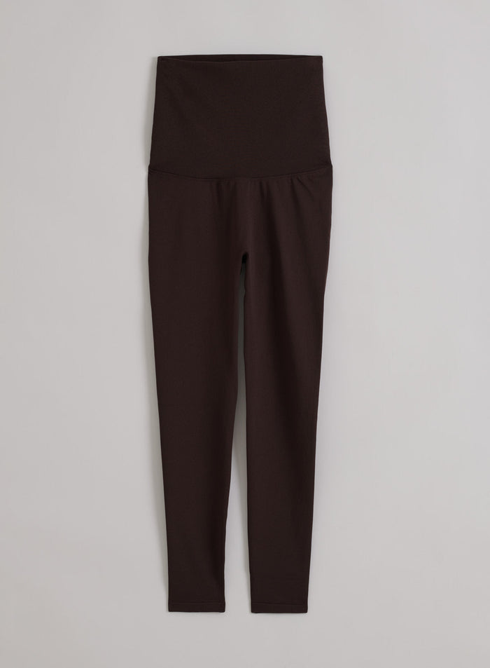 Chocolate Shape Seamless Core Control Tights