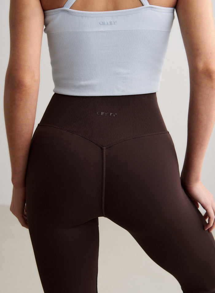 Chocolate Shape Seamless Flare Tall Tights