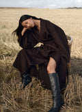 Chocolate Wool Coat