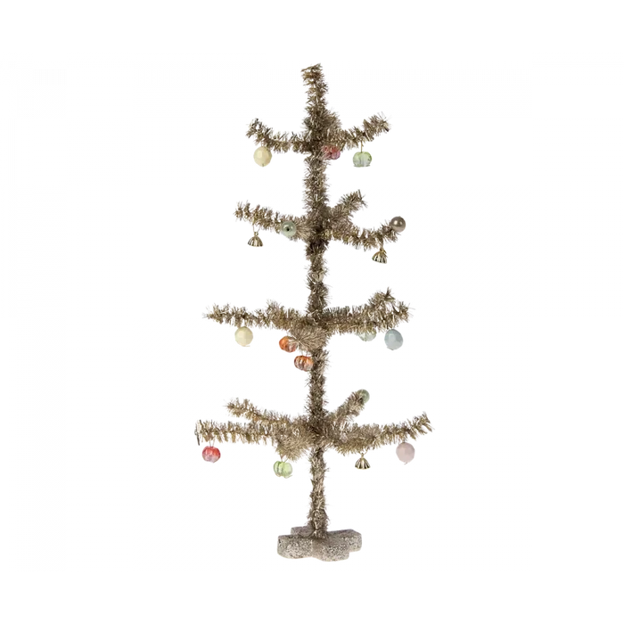 Maileg Christmas Tree, Mini - Gold-Simply Green Baby