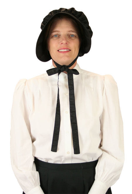 Clarissa Bonnet - Black Satin